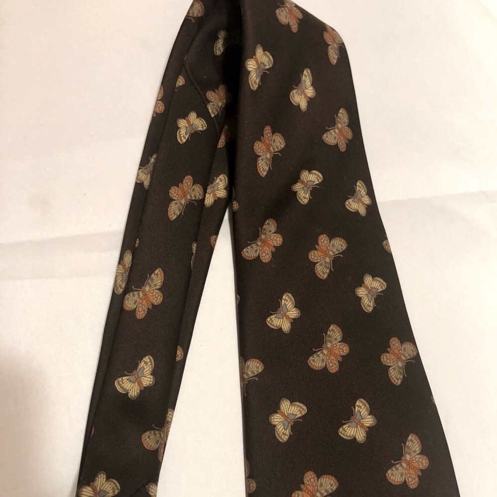 GUCCI Tie/Brown - Picture 8 of 8